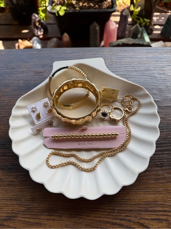 Nordstrom Jewelry - Gold Jewelry Bundle Trendy Bracelets Rings Earrings